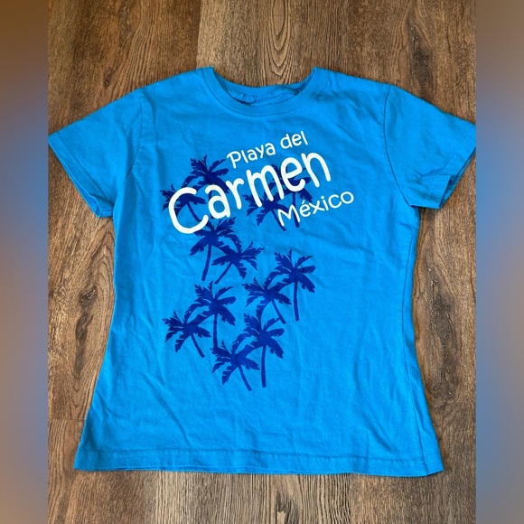 Ladies Playa Del Carmen T shirt - Picture 2 of 4